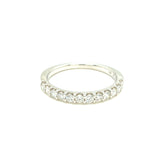 Prong-Set Diamond Wedding Band 1/2 Carat